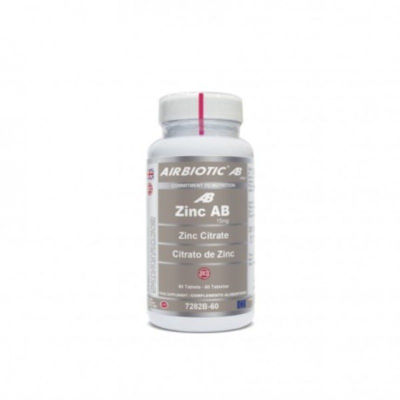 Airbiotic Zinc AB (Citrato) 15 mg 60 Comprimidos-1