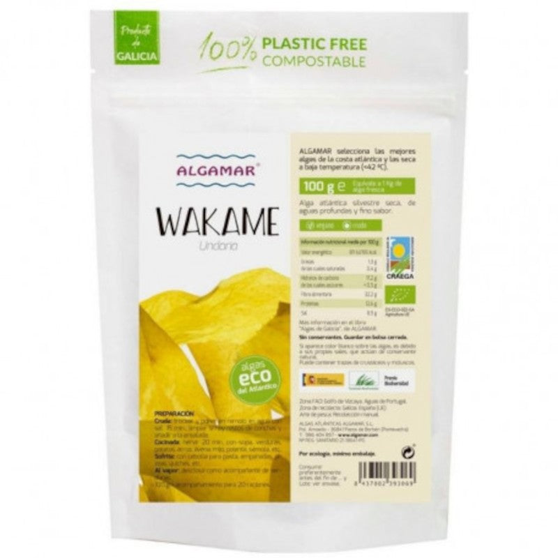 Algamar Algas Wakame Eco 100 g-1