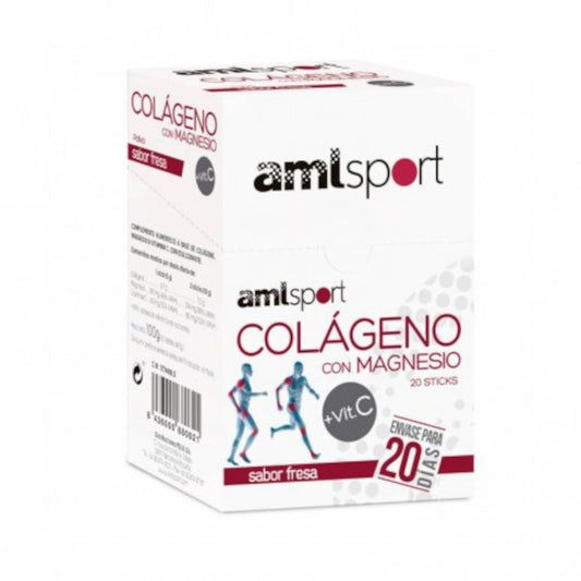 Ana María Lajusticia Colágeno Magnesio Vitamina C Sabor Fresa 20 Sticks-1