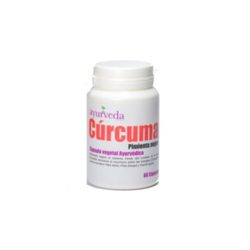 Ayurveda Cúrcuma con Pimienta 60 Cápsulas-1