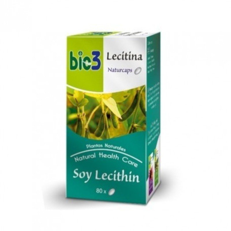 Bie3 Lecitina Naturcaps 80 Cápsulas-1