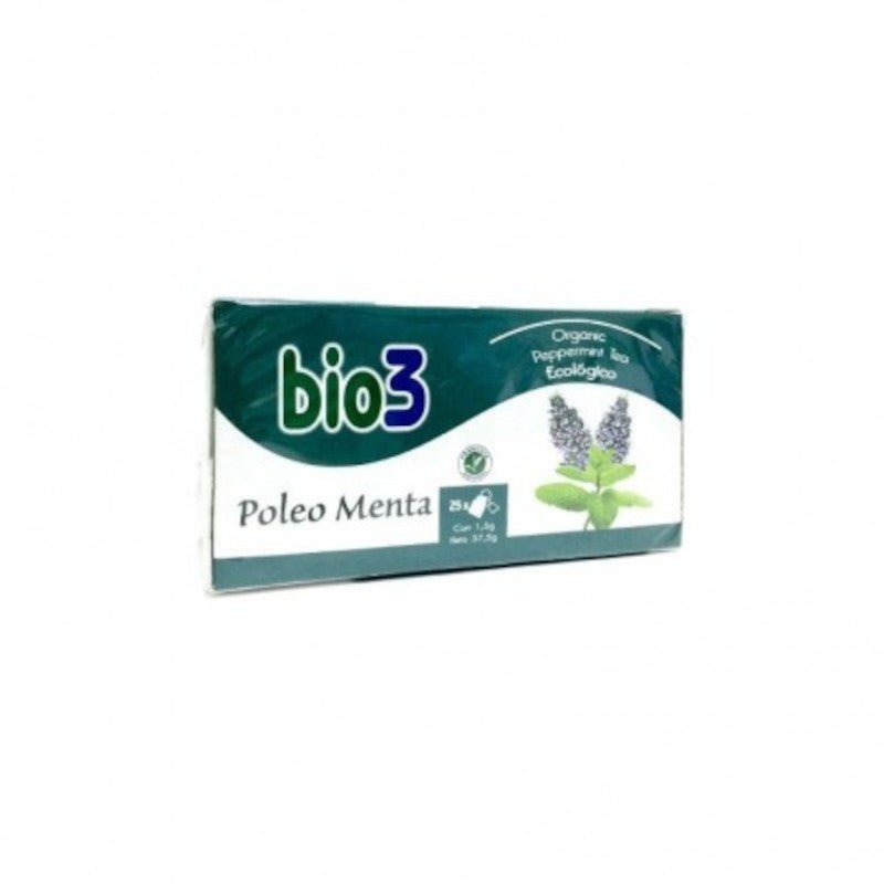 Bie3 Poleo Menta Ecológico 25 Bolsitas-1
