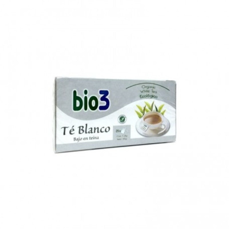 Bie3 Té Blanco Ecológico 25 Bolsitas-1