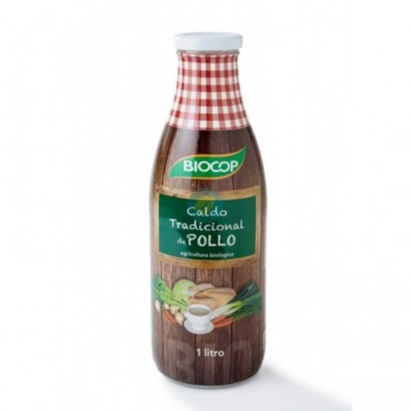 Biocop Caldo Tradicional de Pollo 1 L-1