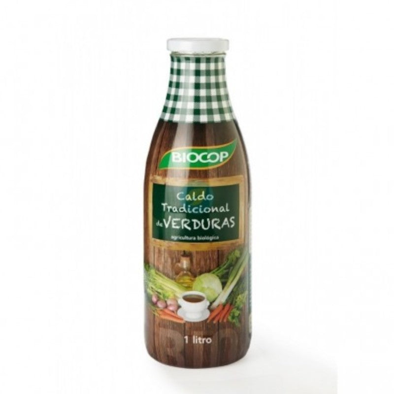Biocop Caldo Tradicional de Verduras 1 L-1
