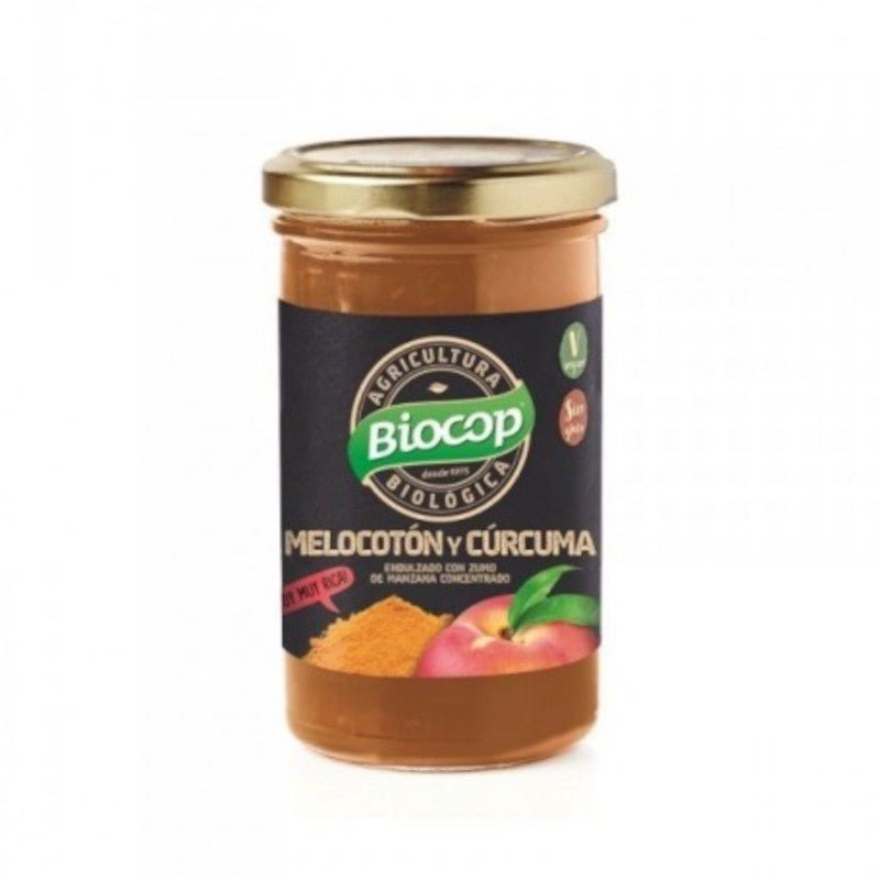 Biocop Compota de Melocotón y Cúrcuma 280 g-1