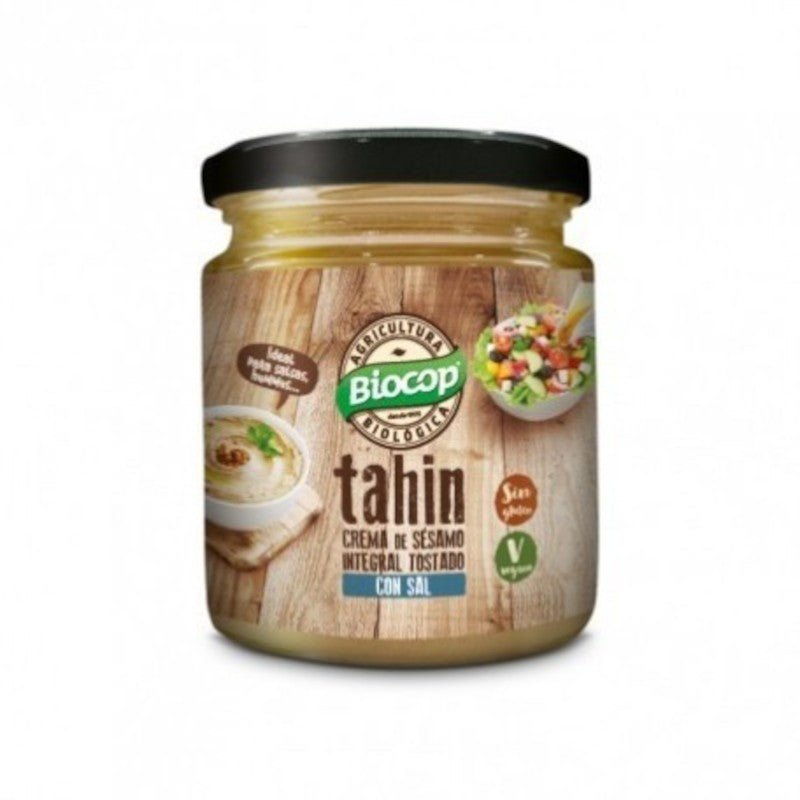 Biocop Tahín Integral Tostado con Sal 225 g-1