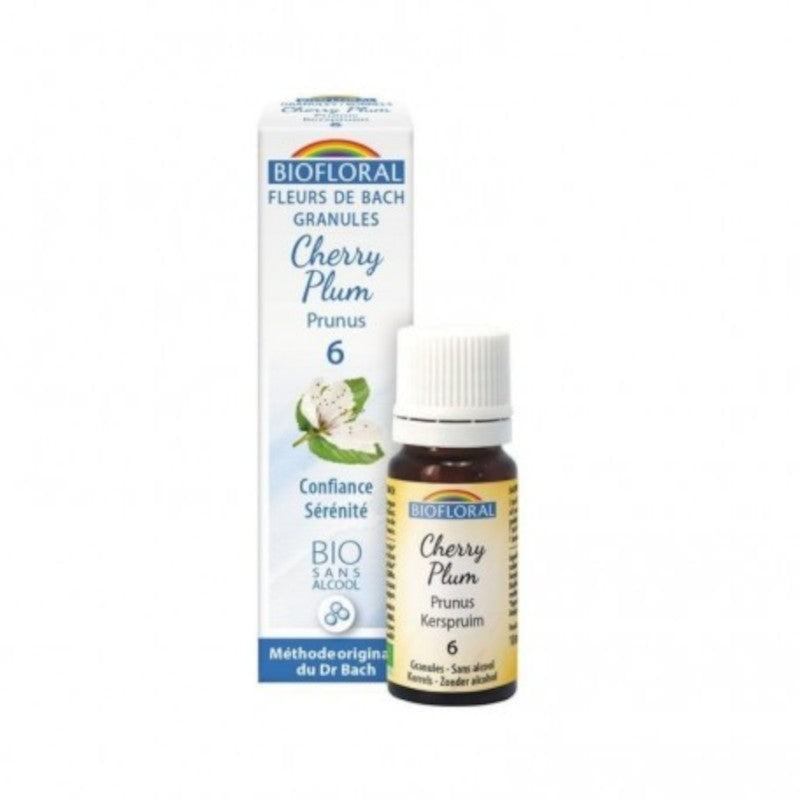 Biofloral Cherry Plum - Cerasífra 6 (Confianza y Serenidad) Flores de Bach Bio Gránulos Sin Alcohol 9 g-1