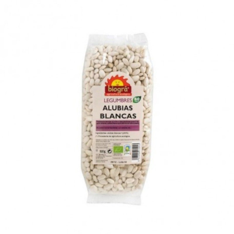 Biogra Alubias Blancas Bio 500 g-1