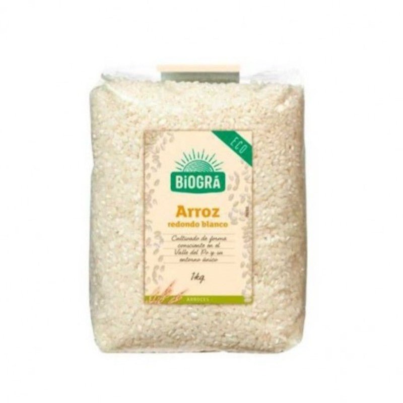 Biogra Arroz Blanco Redondo Bio 1 Kg-1