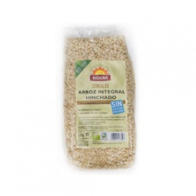 Biogra Arroz Integral Hinchado Bio 125 g-1
