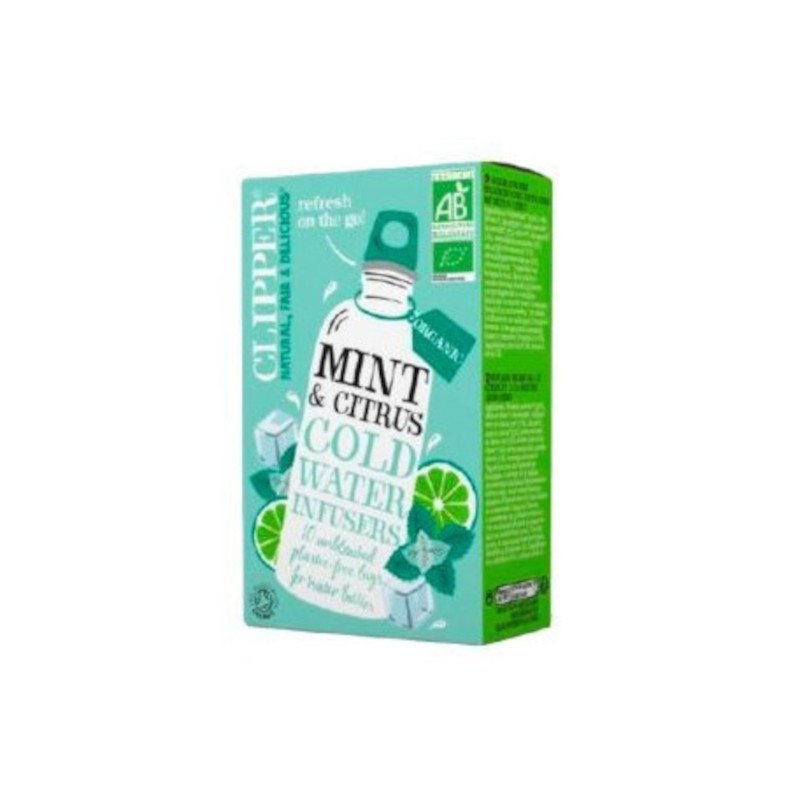 Cupper Infusión Fría de Menta y Cítricos Bio 10 Bolsas-1