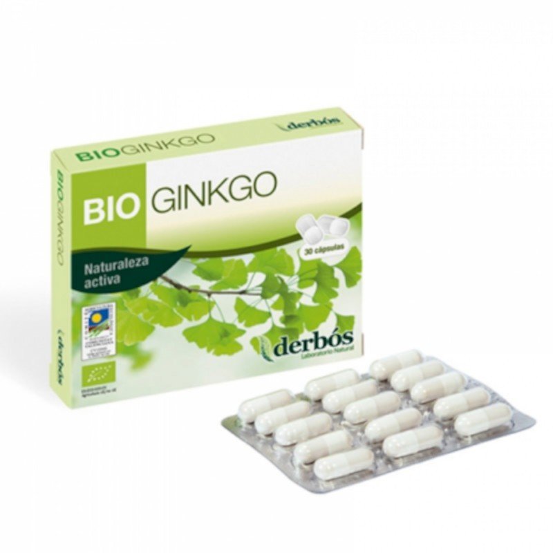 Derbos Bio Ginkgo Biloba 30 Cápsulas-1
