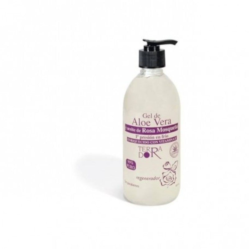Derbos Gel Aloe Vera y Rosa Mosqueta 500 ml-1