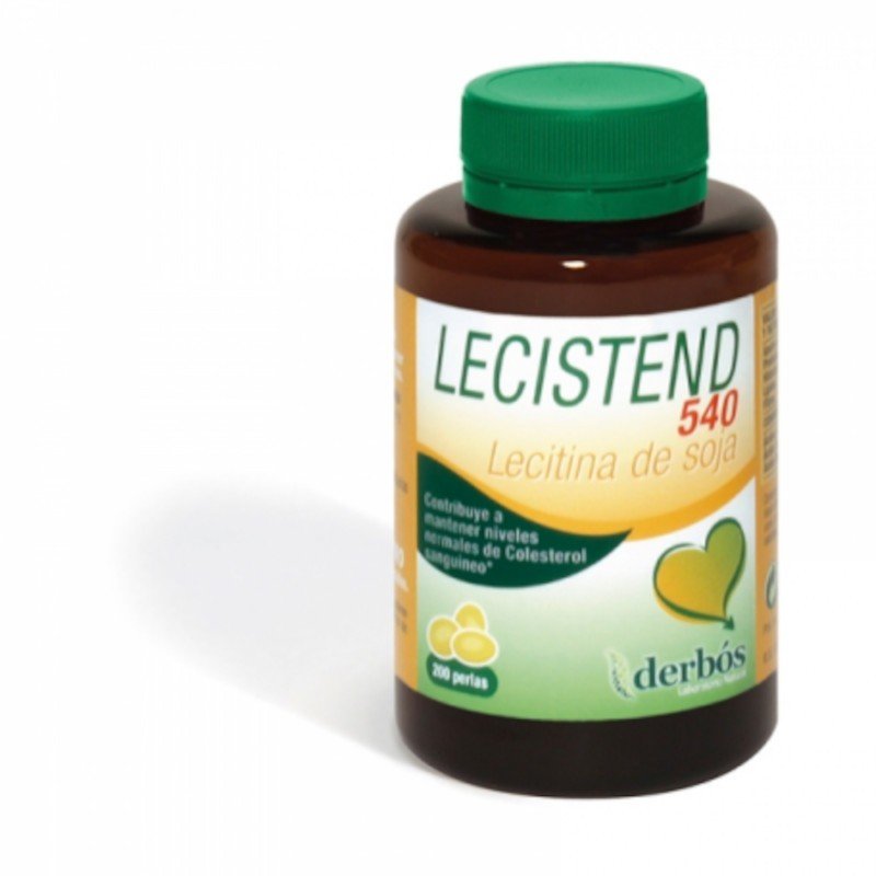 Derbos Lecistend Lecitina de Soja 540 mg 200 Perlas-1