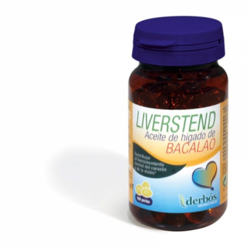 Derbos Liverstend Aceite de Hígado de Bacalao 100 Perlas-1