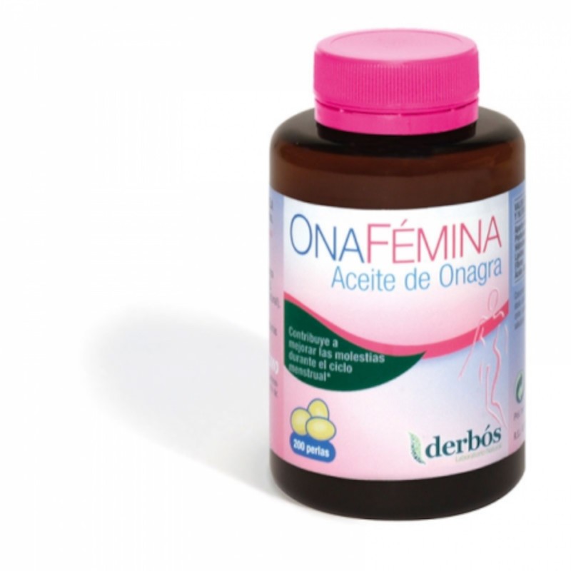 Derbos Onafemina Aceite de Onagra 515 mg 200 Perlas-1