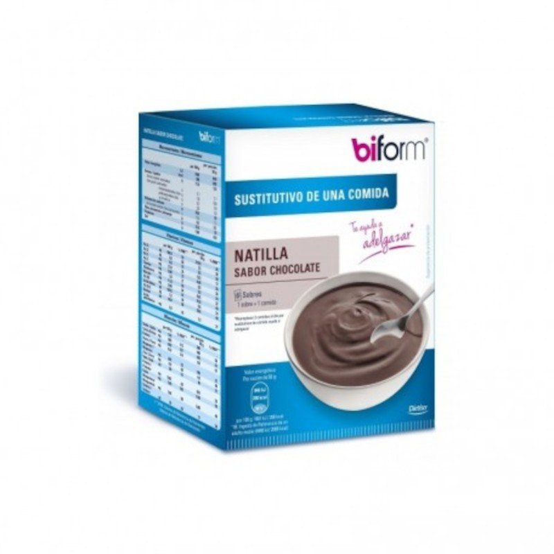 Dietisa Biform Natillas Chocolate 6 Sobres-1