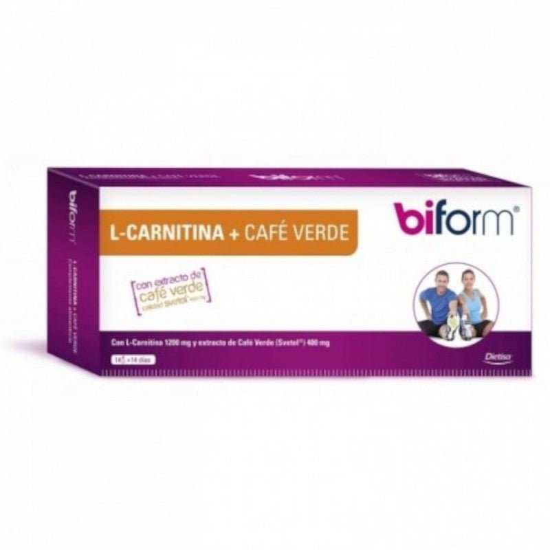 Dietisa L-Carnitina + Café Verde 14 Viales-1