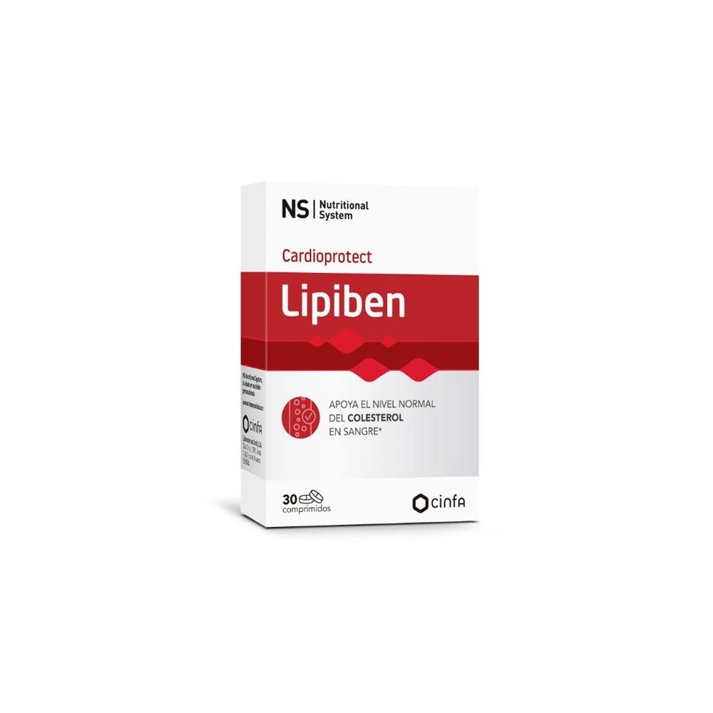 Nutritional System Cardioprotect Lipiben Complemento Alimenticio 30 cápsulas-2