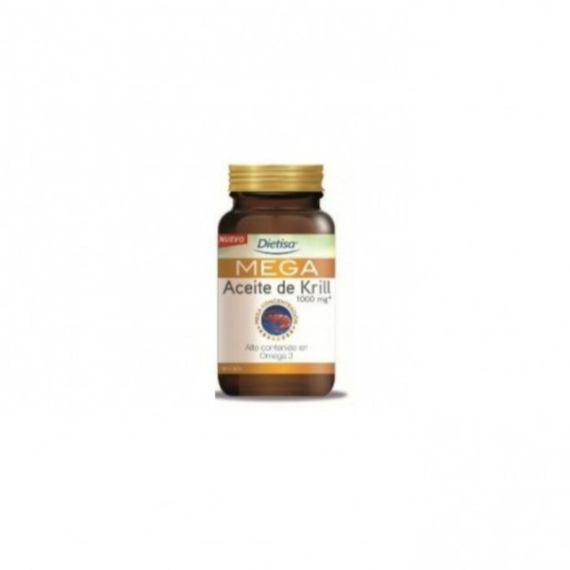 Dietisa Mega Aceite Krill 60 Cápsulas-1
