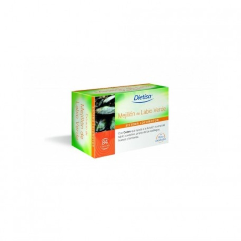 Dietisa Mejillón Labio Verde 84 Cápsulas-1