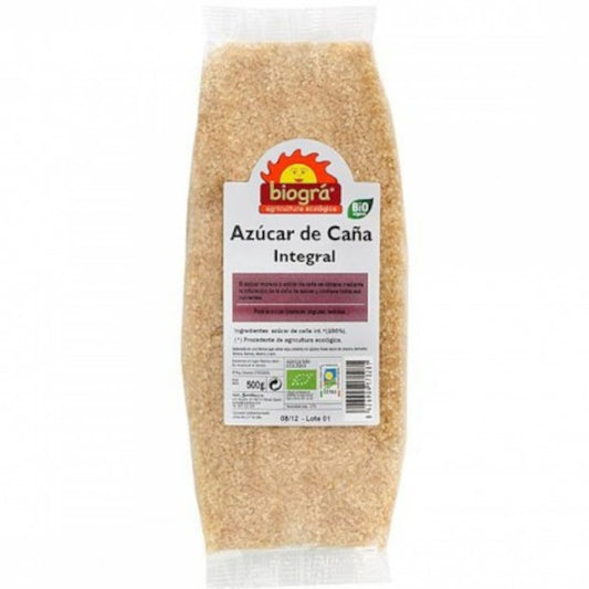 Biogra Azúcar Integral de Caña Bio 500 g-1