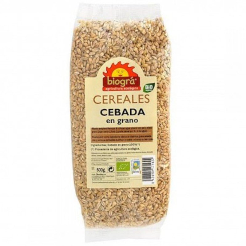 Biogra Cebada en Grano Bio 500 g-1