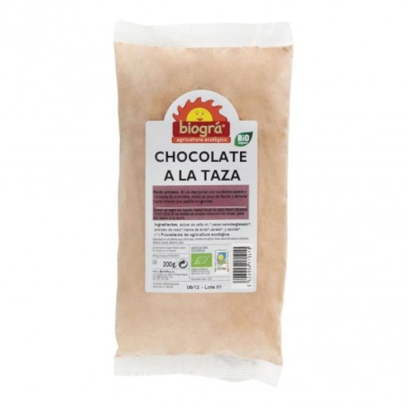 Biogra Chocolate a la Taza Bio 200 g-1