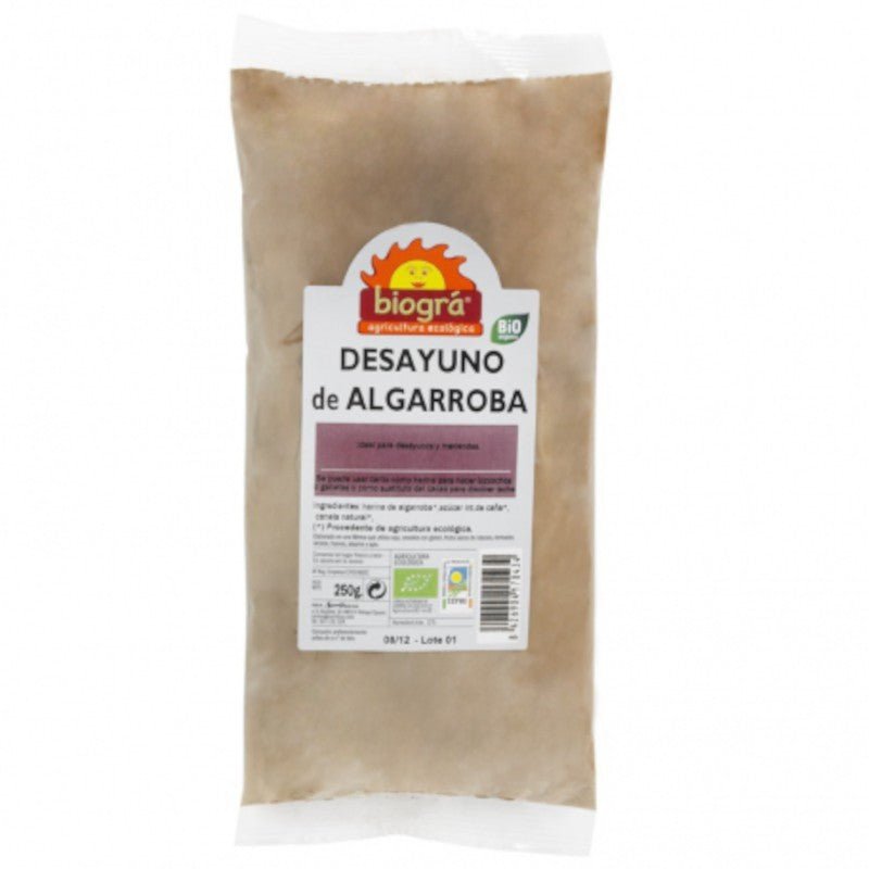 Biogra Desayuno de Algarroba Bio 250 g-1