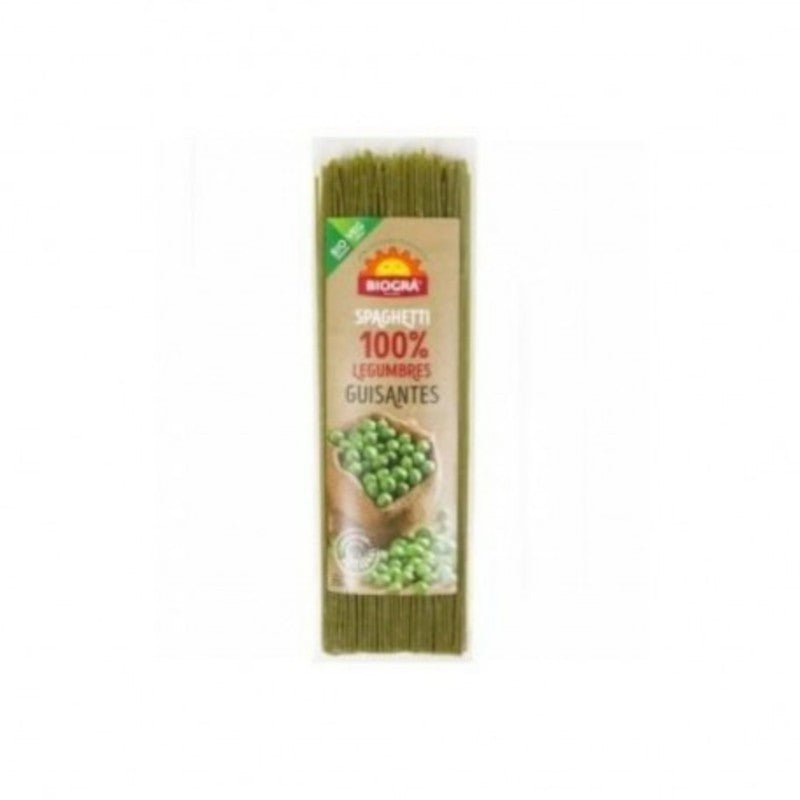 Biogra Espagueti de Guisantes Bio 250 g-1