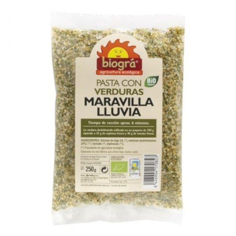 Biogra Maravilla Lluvia con Verduras Bio 250 g-1