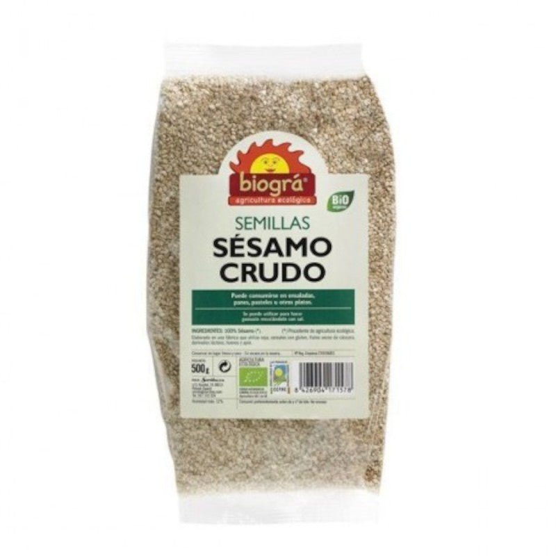 Biogra Sésamo Crudo 500 g Bio-1