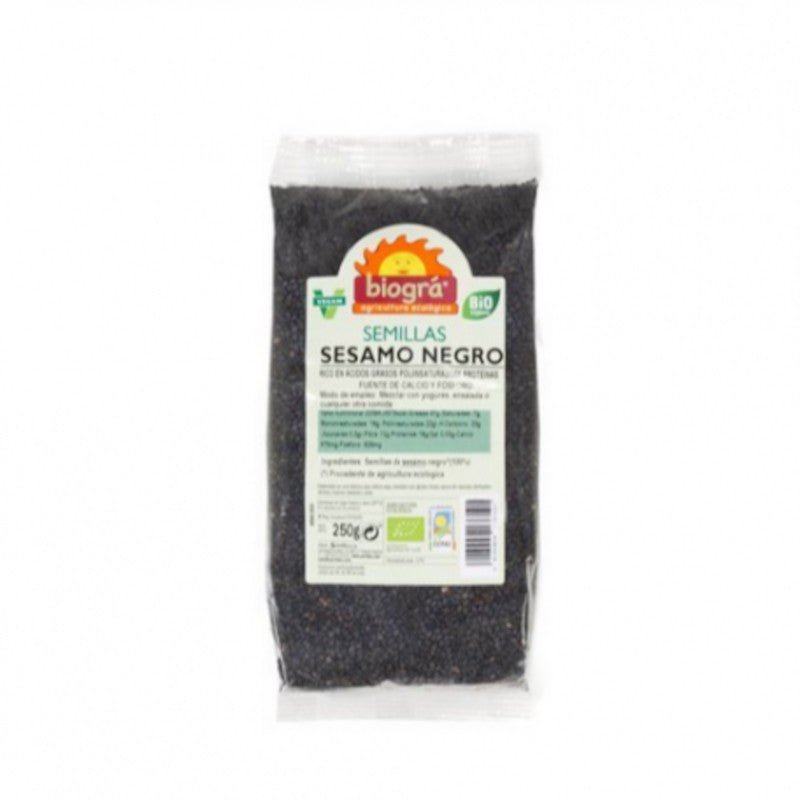 Biogra Sésamo Negro Bio 250 g-1