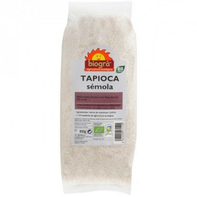 Biogra Tapioca Sémola Bio 500 g-1