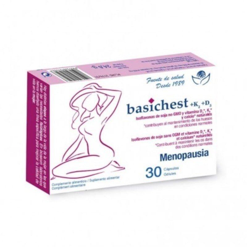 Bioserum Basichest + K2 + D3 30 Cápsulas-1