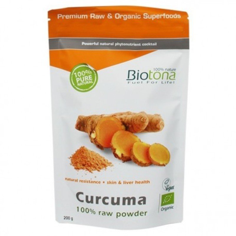 Biotona Polvo de Cúrcuma Bio 200 g-1