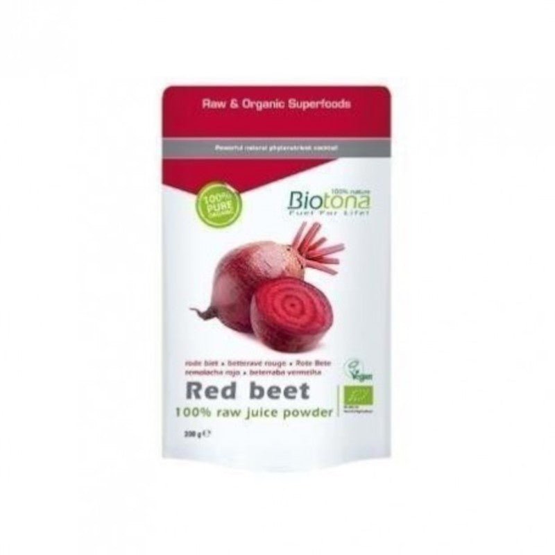 Biotona Polvo de Zumo de Remolacha Roja Bio 200 g-1