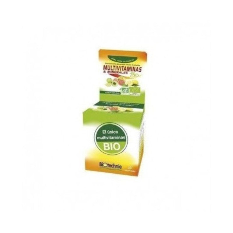 Biover Multivitaminas y Minerales Bio 30 Comprimidos-1