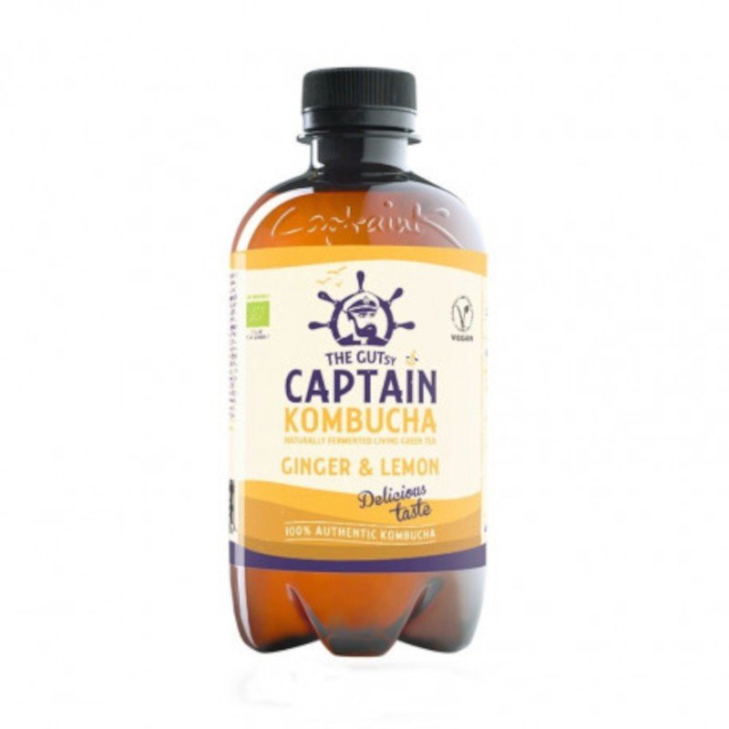 Captain Kombucha Jengibre y Limón 1 L-1