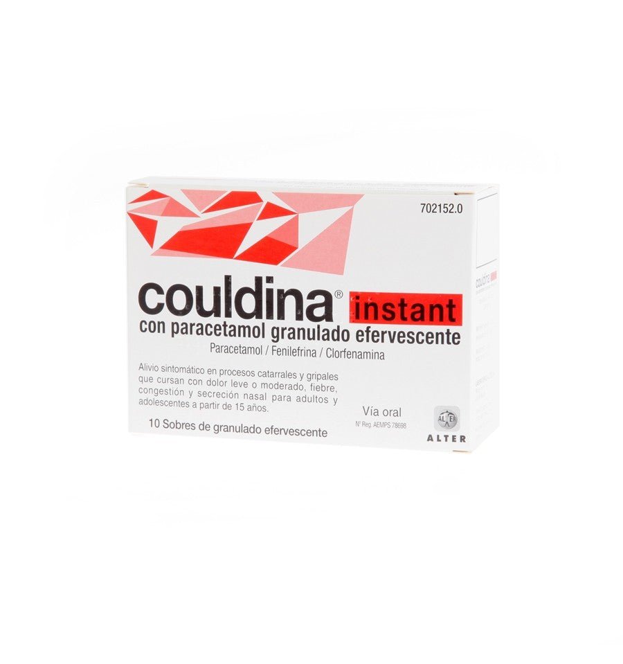 Couldina Instant con Paracetamol 10 Sobres-1