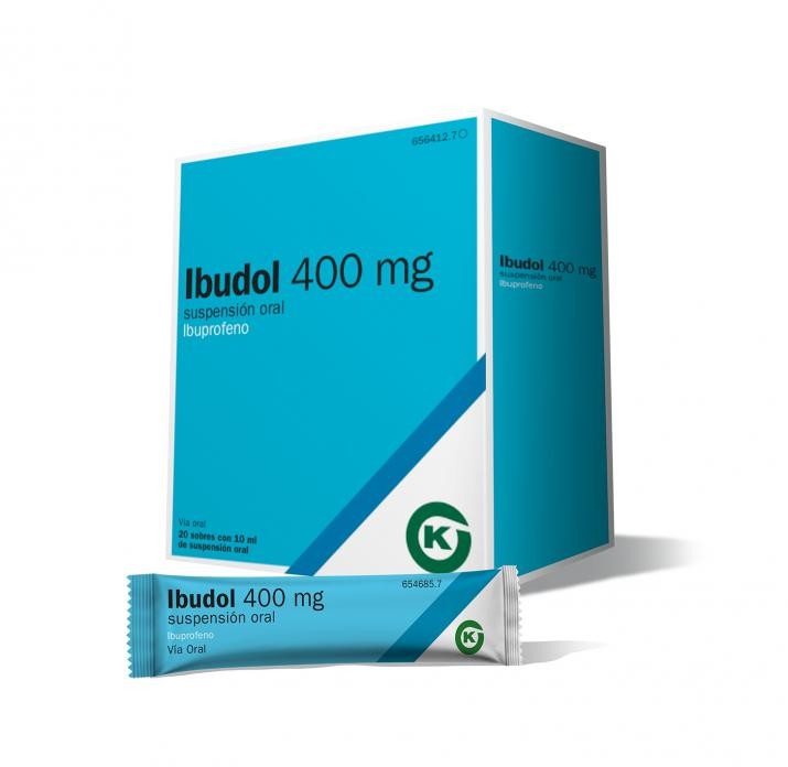 Ibudol Ibuprofeno 400MG 20 Sobres-1