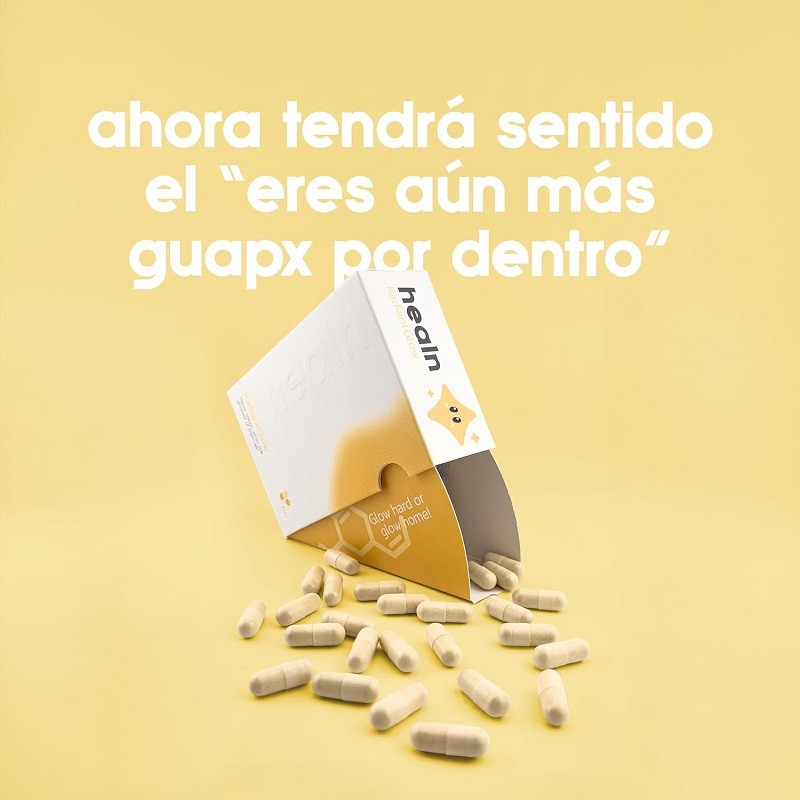 HEALN RadiantGlow Vitaminas Cabello, Piel y Uñas 60 Cápsulas-10