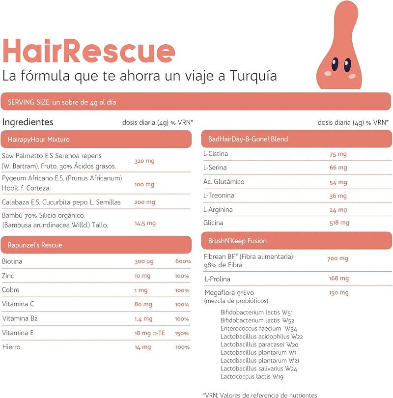 HEALN HairRescue Anticaída Pelo 30 Sticks