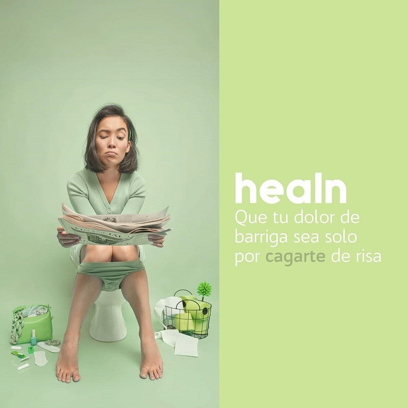 HEALN GutHealth Probióticos y Equilibrio Digestivo 60 Cápsulas
