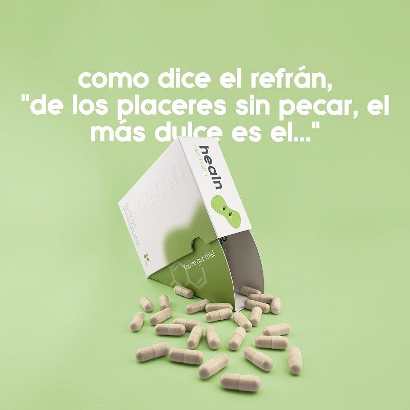 HEALN GutHealth Probióticos y Equilibrio Digestivo 60 Cápsulas