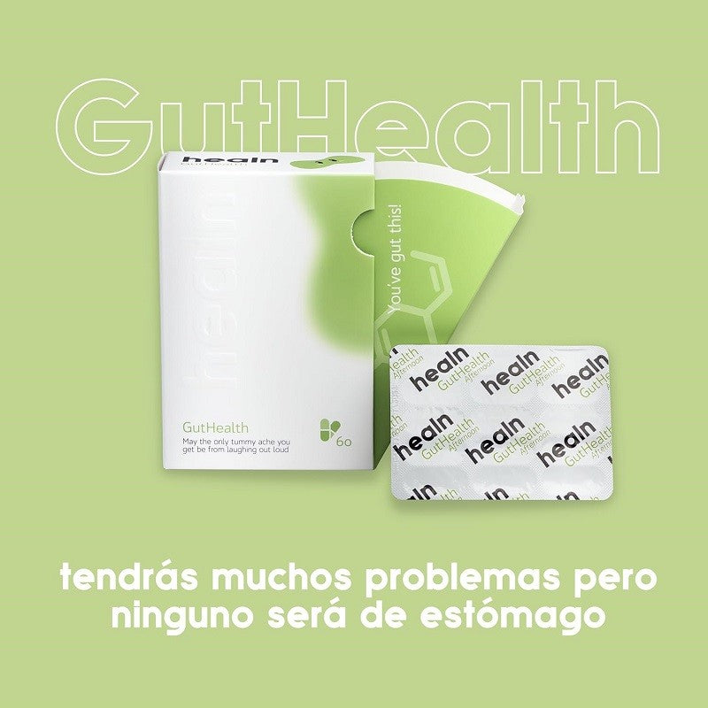 HEALN GutHealth Probióticos y Equilibrio Digestivo 60 Cápsulas