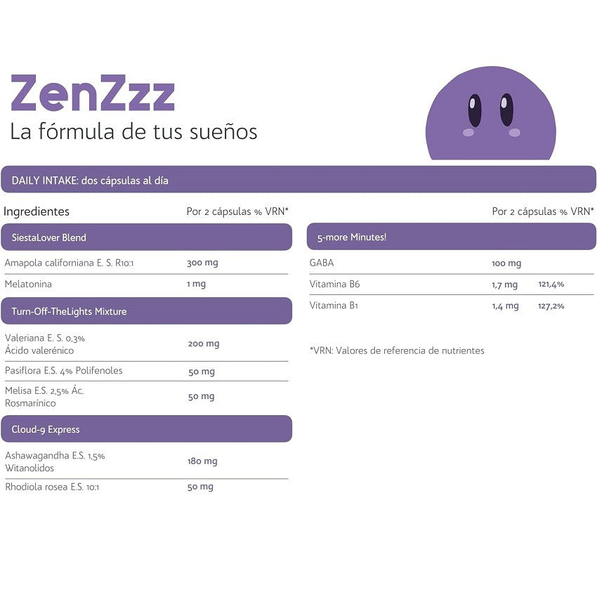 HEALN ZenZzz Renovación y Descanso Nocturno 60 Cápsulas-5