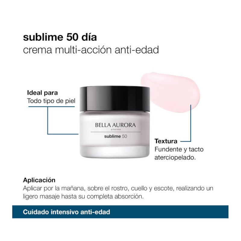 BELLA AURORA Sublime 50 Crema Multiacción Día SPF20 50ml-4
