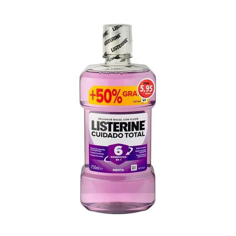 LISTERINE Cuidado Total 500 ml + 250 ml GRATIS-6